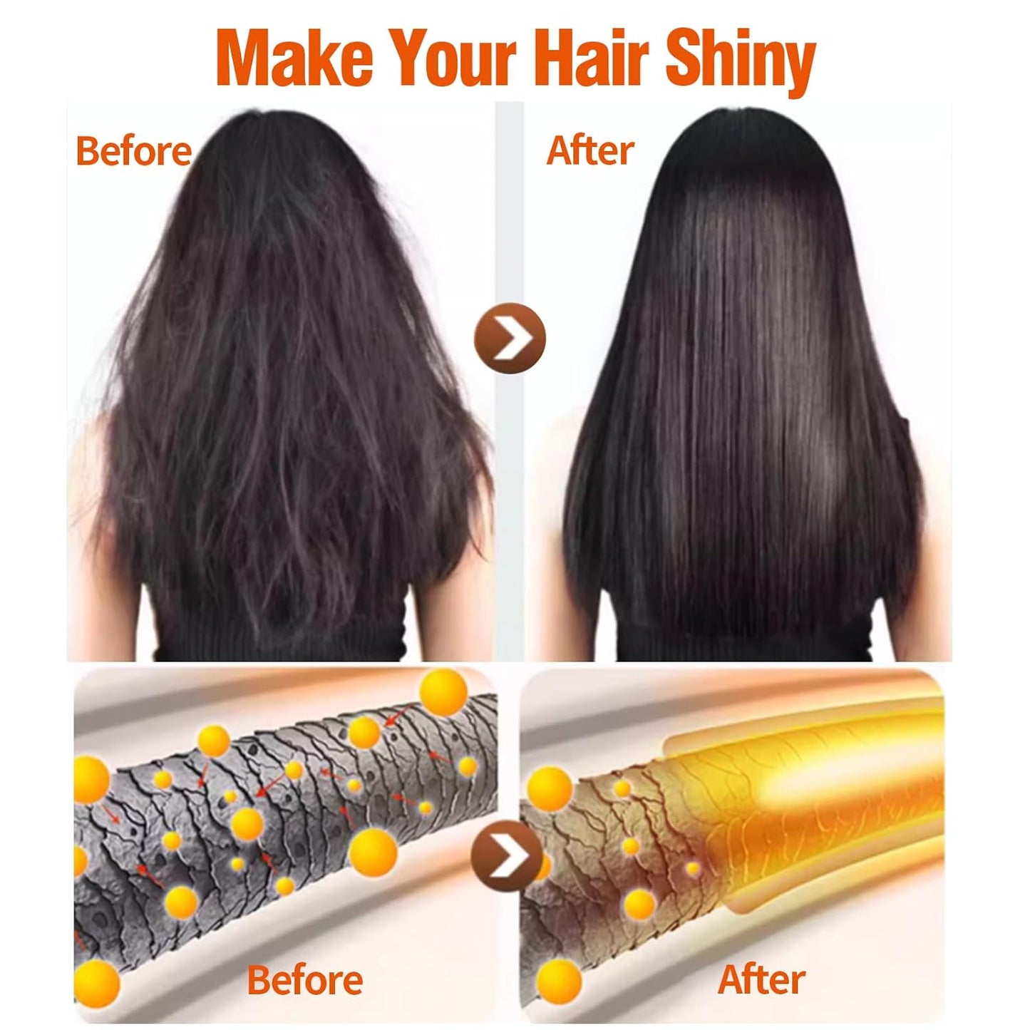 Instant Hair Straightening - TameLuxe