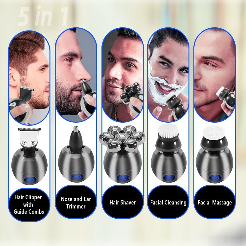 7in1 6D Electric Shaver - LightsBetter