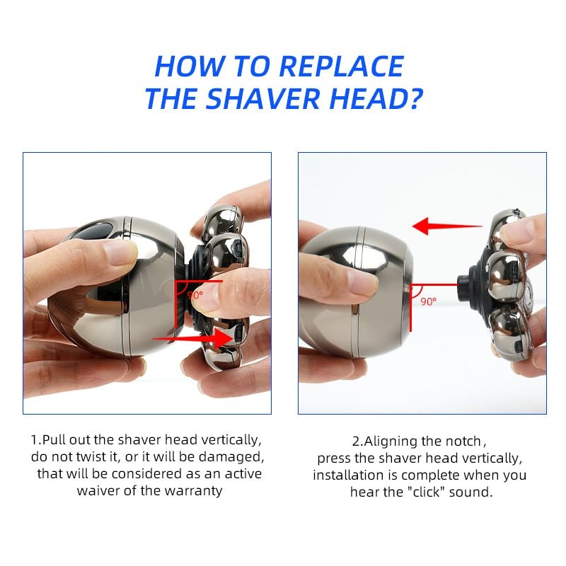 7in1 6D Electric Shaver - LightsBetter