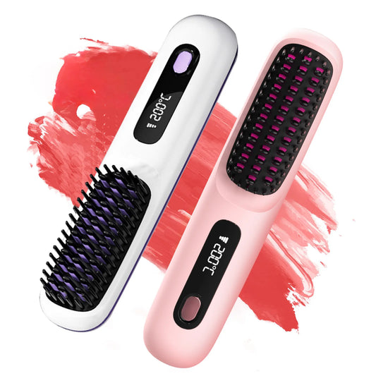 Cordless Hair Straightener Brush - TameLuxe