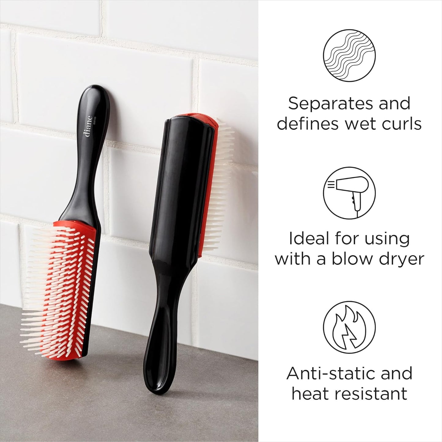 Curly Hair Brush - TameLuxe