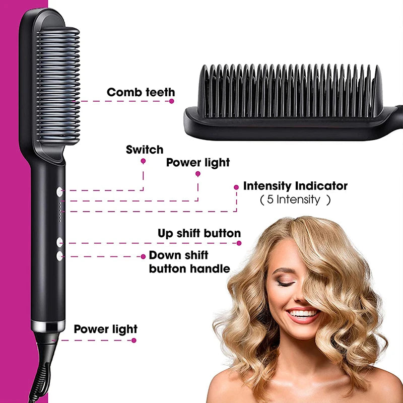 Hair Straightener Brush - TameLuxe