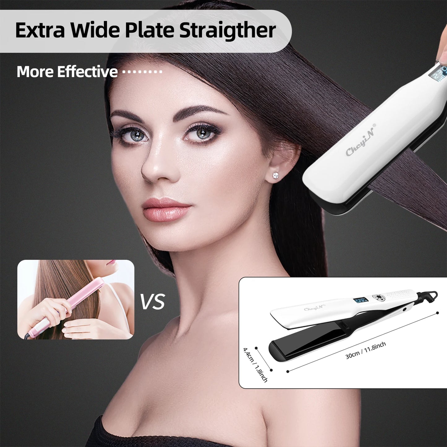 Wide Hair Straightener - TameLuxe