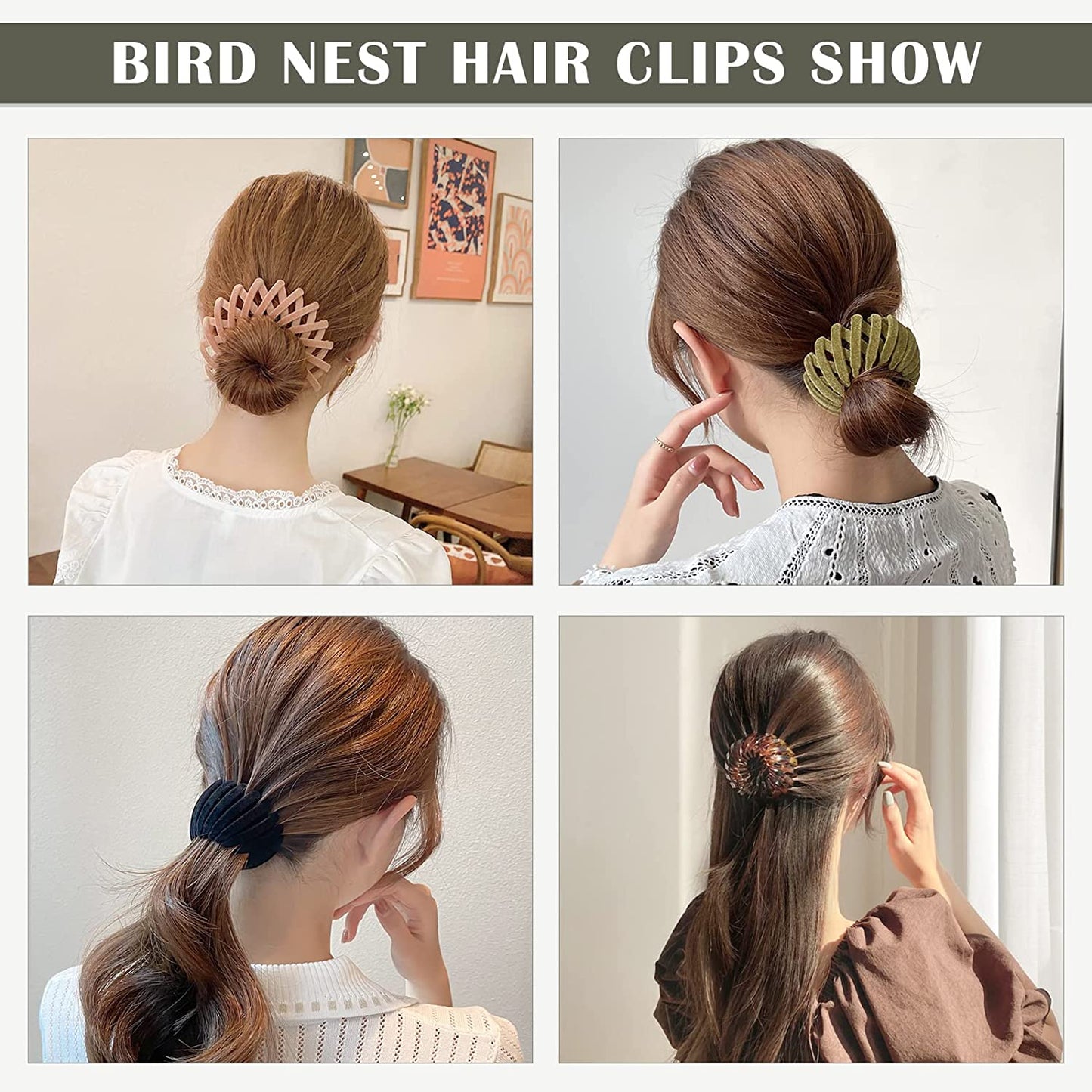 Bird Nest Hair Clips/ $20 for 6Pcs - LightsBetter