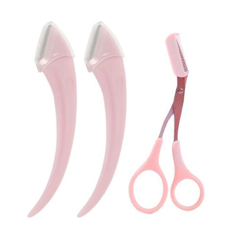 Eyebrow Trimming Scissors - LightsBetter