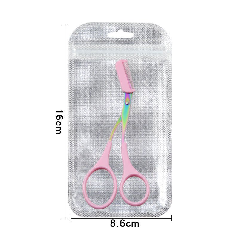 Eyebrow Trimming Scissors - LightsBetter