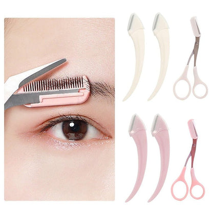 Eyebrow Trimming Scissors - LightsBetter