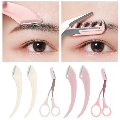 Eyebrow Trimming Scissors - LightsBetter