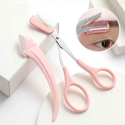 Eyebrow Trimming Scissors - LightsBetter