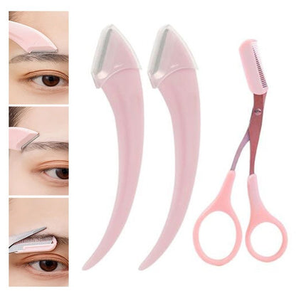 Eyebrow Trimming Scissors - LightsBetter