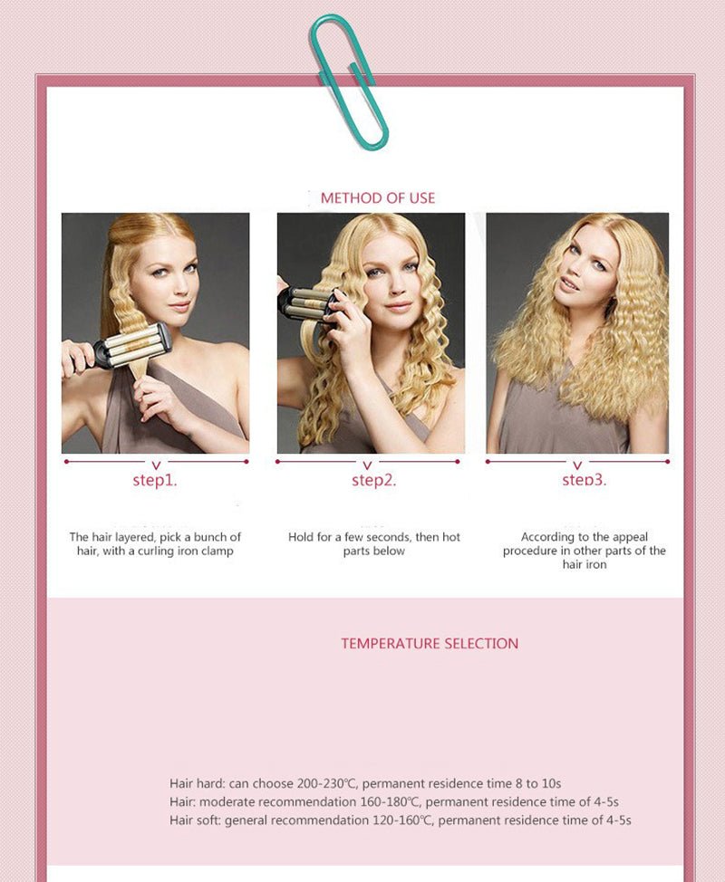 Hair Curling Iron - LightsBetter