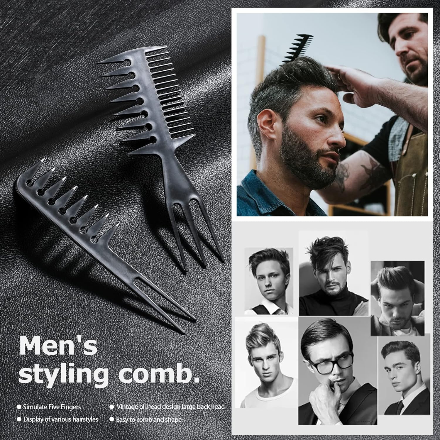 Stylist Hairdressing Combs - LightsBetter