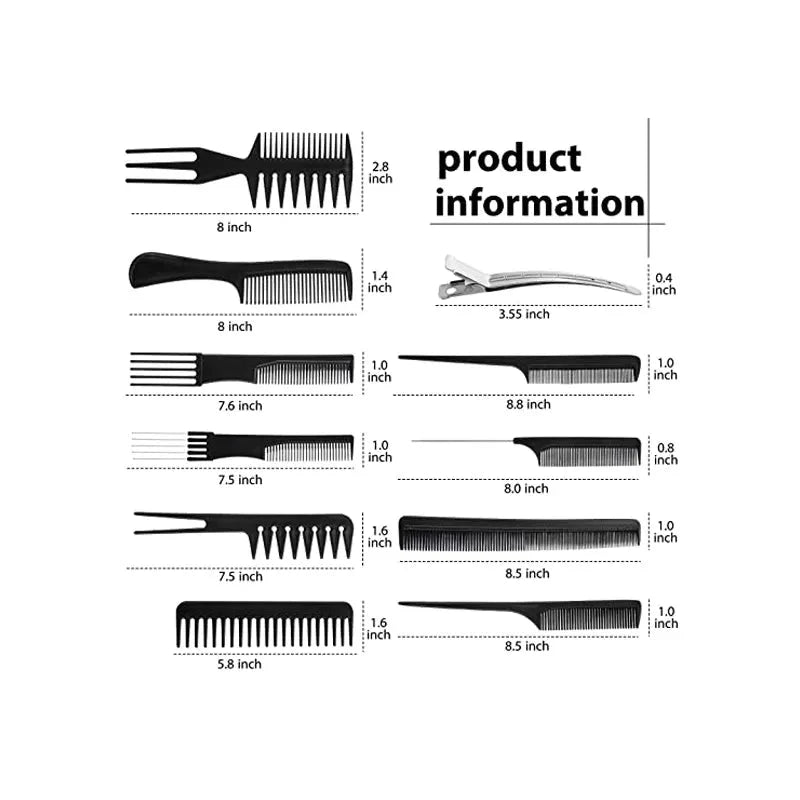 Stylist Hairdressing Combs - LightsBetter