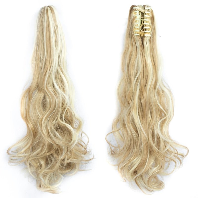 Wavy Ponytail Hair Extension Clip - LightsBetter